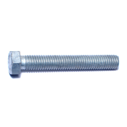 1/2"-13 x 3-1/2" Hot Dip Galvanized Steel Coarse Thread Hex Cap Screws