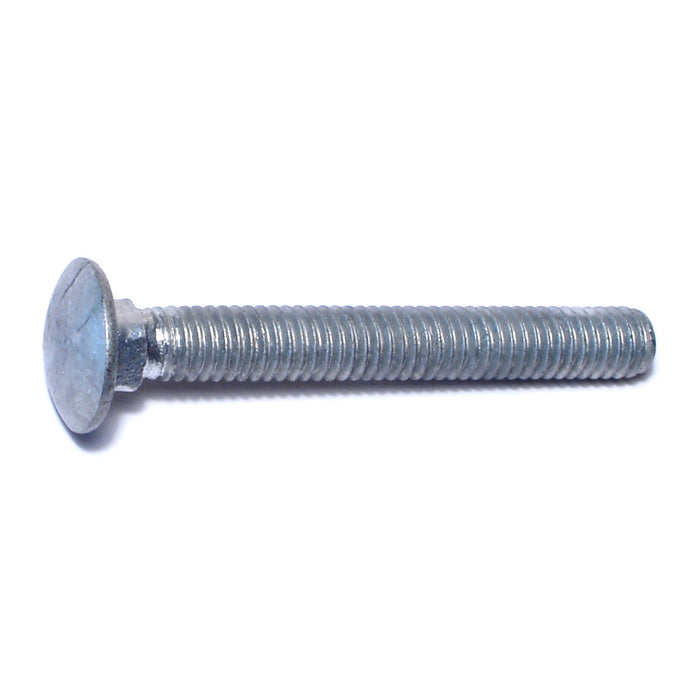 5/16"-18 x 2-1/2" Hot Dip Galvanized Grade 2 / A307 Steel Coarse Thread Carriage Bolts