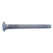 3/8"-16 x 5" Hot Dip Galvanized Grade 2 / A307 Steel Coarse Thread Carriage Bolts