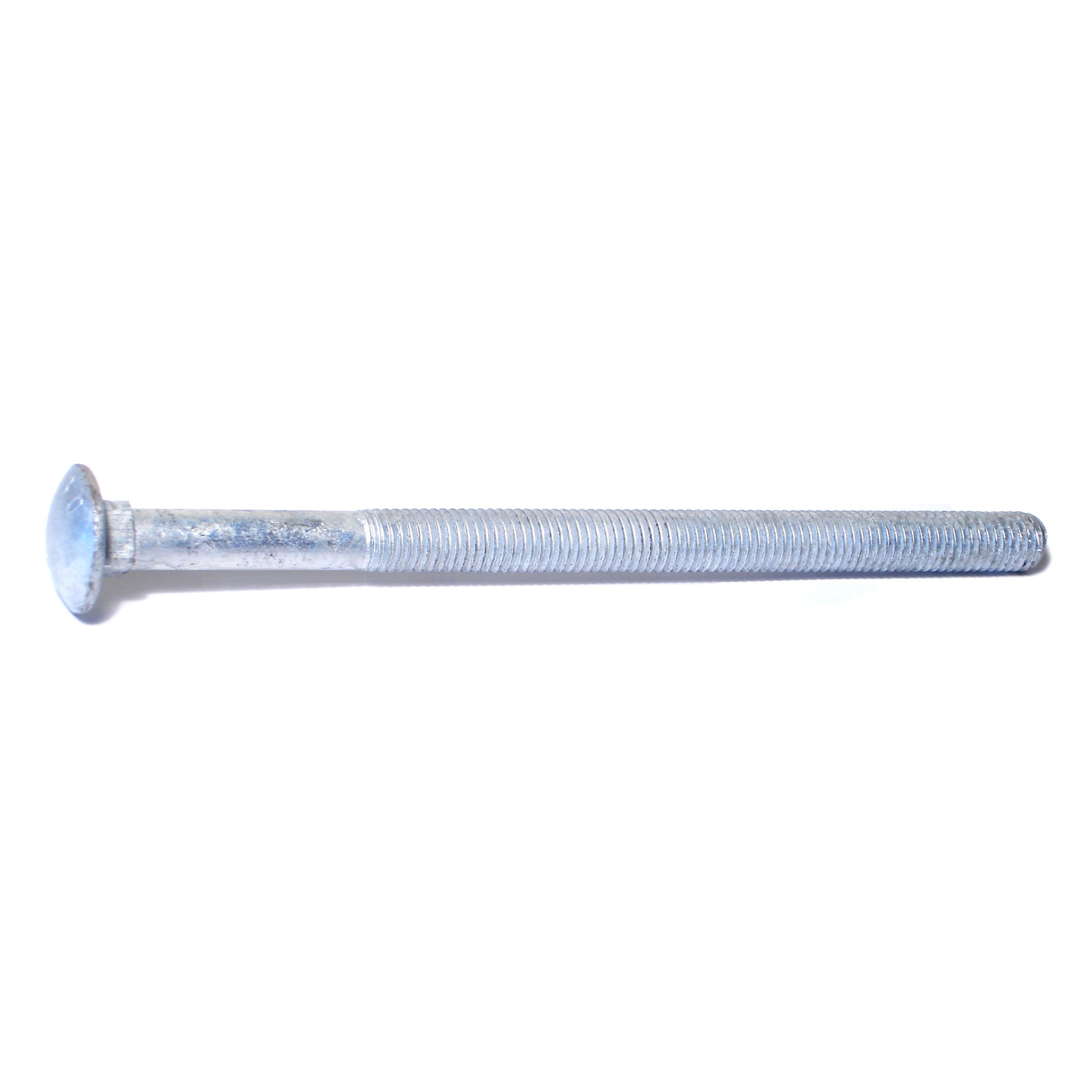 1/2"-13 x 8" Hot Dip Galvanized Grade 2 / A307 Steel Coarse Thread Carriage Bolts