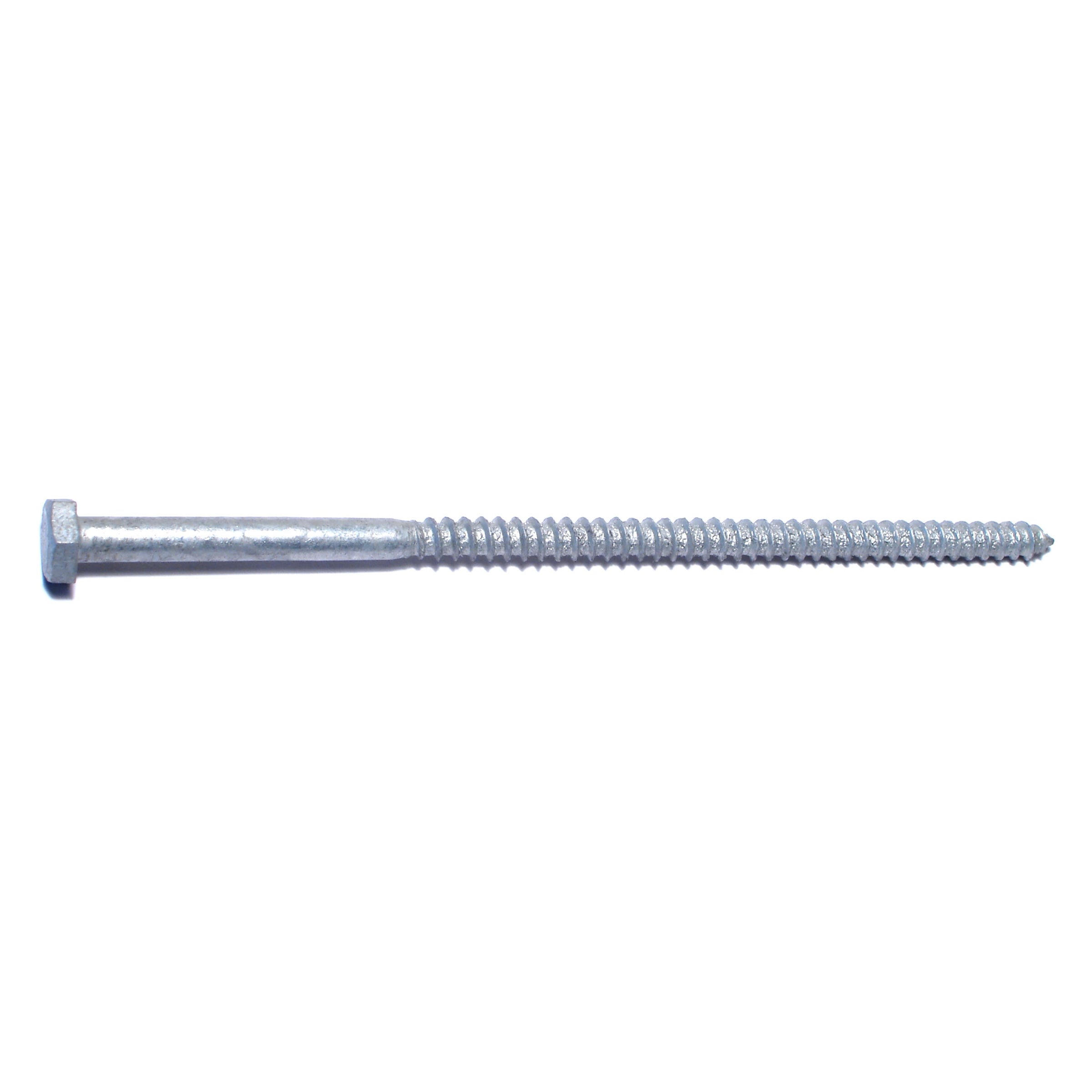 1/4" x 6" Hot Dip Galvanized Steel Hex Head Lag Screws