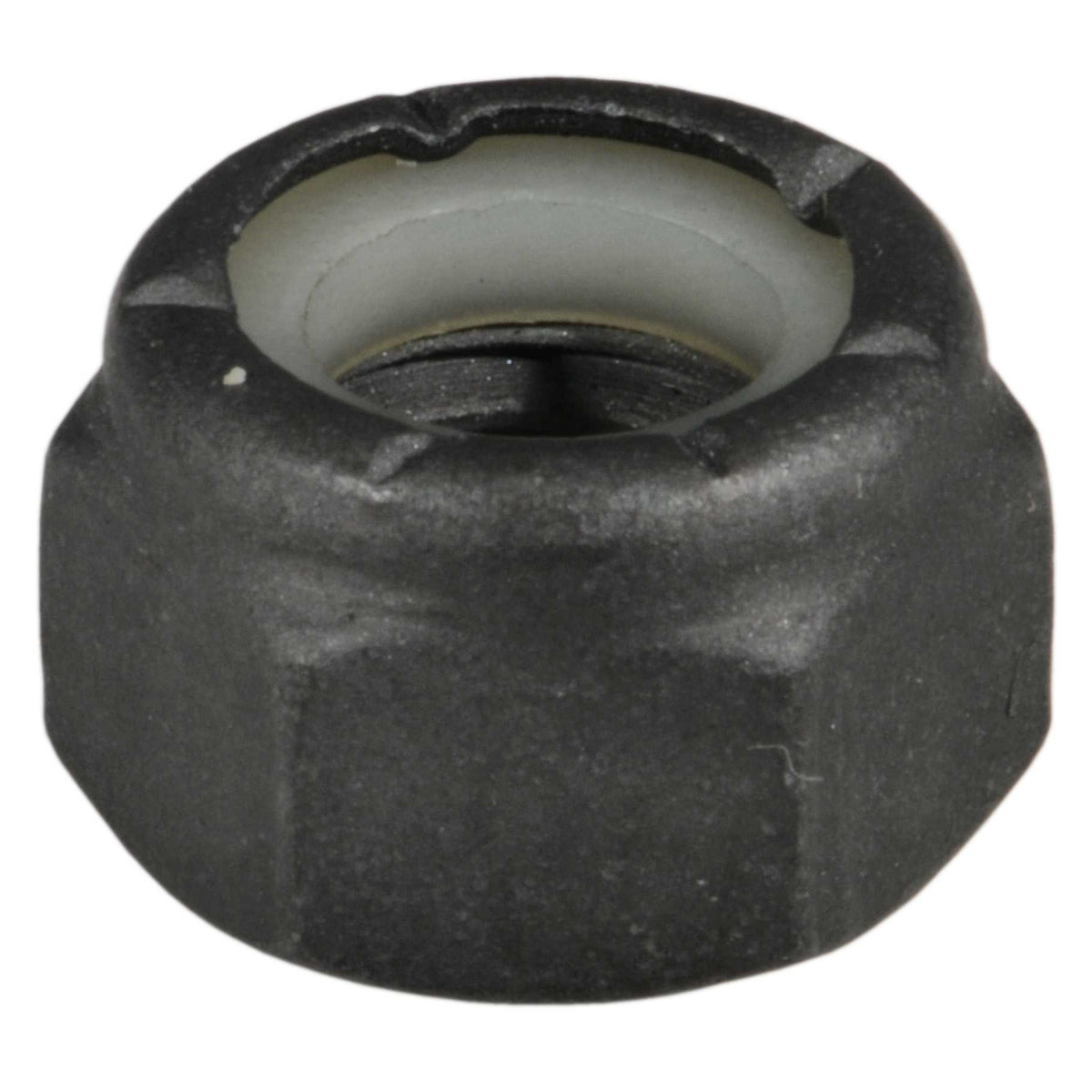 5/16"-18 Black Phosphate Grade 2 Steel Coarse Thread Nylon Insert Lock Nuts
