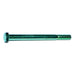 5/16"-18 x 4" Green Rinsed Zinc Plated Grade 5 Steel Coarse Thread Hex Cap Screws