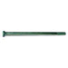 3/8"-16 x 8" Green Rinsed Zinc Plated Grade 5 Steel Coarse Thread Hex Cap Screws