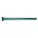 1/2"-13 x 9" Green Rinsed Zinc Plated Grade 5 Steel Coarse Thread Hex Cap Screws