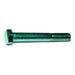 3/4"-10 x 5-1/2" Green Rinsed Zinc Plated Grade 5 Steel Coarse Thread Hex Cap Screws