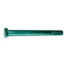 3/4"-10 x 9" Green Rinsed Zinc Plated Grade 5 Steel Coarse Thread Hex Cap Screws