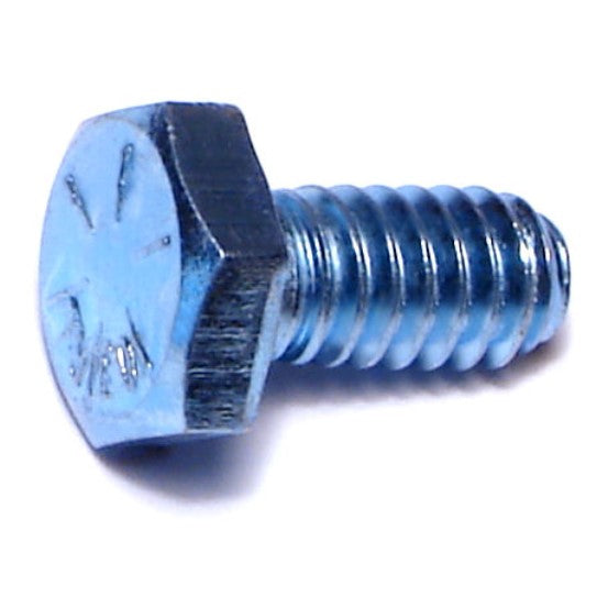 1/4"-20 x 1/2" Zinc Plated Grade 8 Steel Coarse Thread Hex Cap Screws