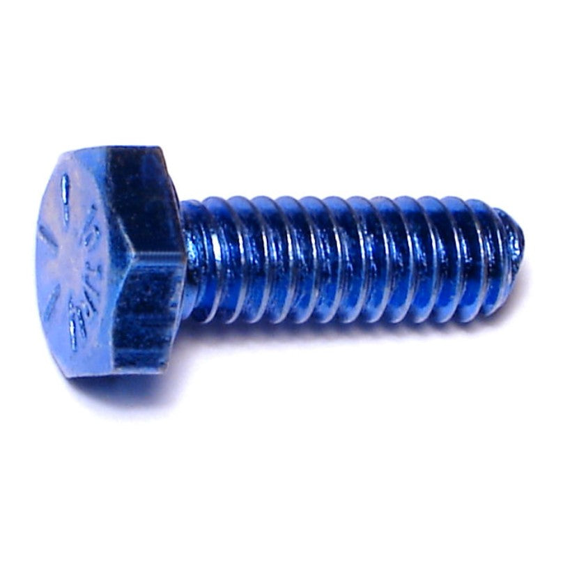 1/4"-20 x 3/4" Zinc Plated Grade 8 Steel Coarse Thread Hex Cap Screws