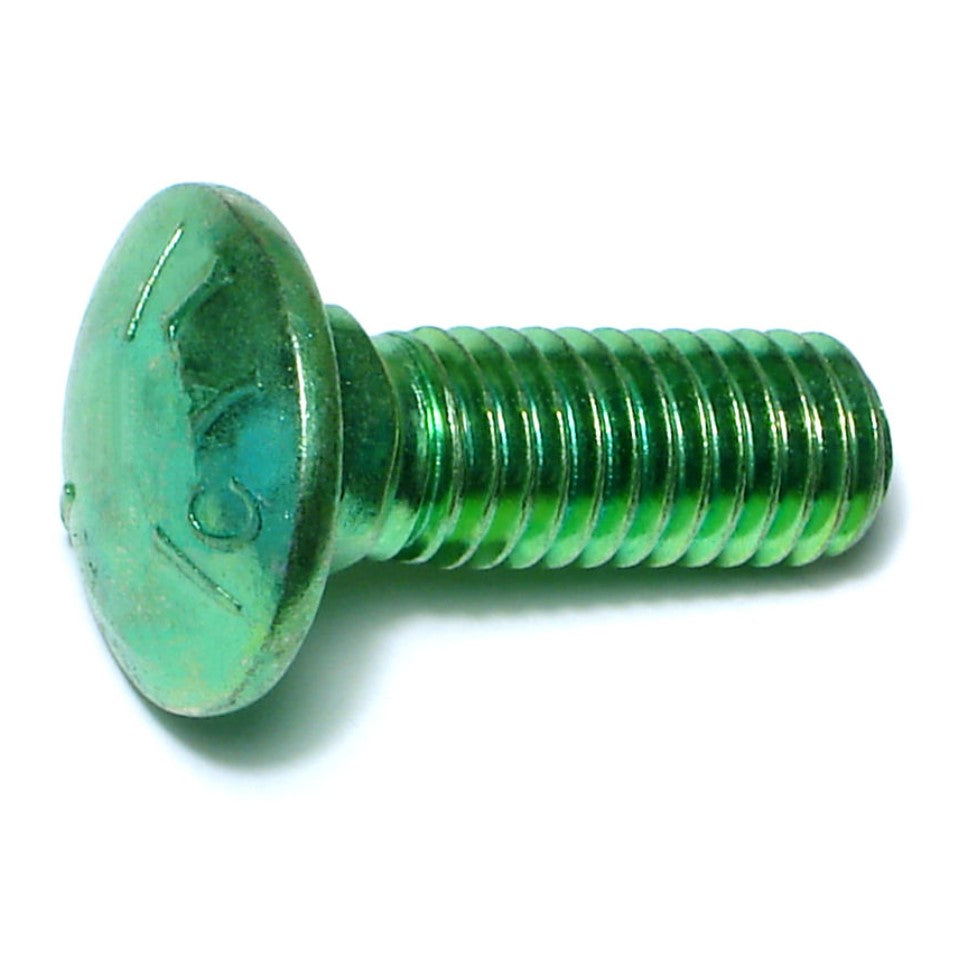 7 16 14 X 1 1 4 Green Rinsed Zinc Grade 5 Carriage Bolts 70 Pcs 7-16-14-x-1-1-4-green-rinsed-zinc-grade-5-carriage-bolts-70-pcs