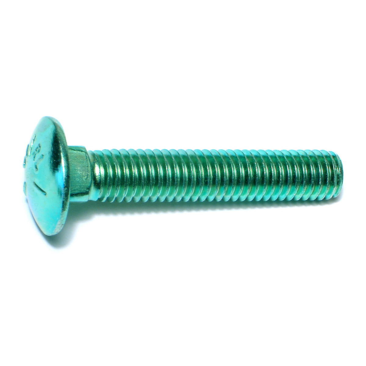 Rivercity Fastener 5 Pack - 7/16-14 X 2 Inch Grade 5 Zinc Carriage Bolts With Square Neck