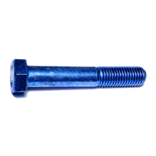 3/4"-10 x 4-1/2" Zinc Plated Grade 8 Steel Coarse Thread Hex Cap Screws
