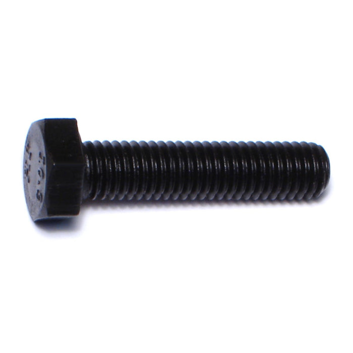 8mm-1.25 x 35mm Black Phosphate Class 10.9 Steel Coarse Thread Hex Cap Screws