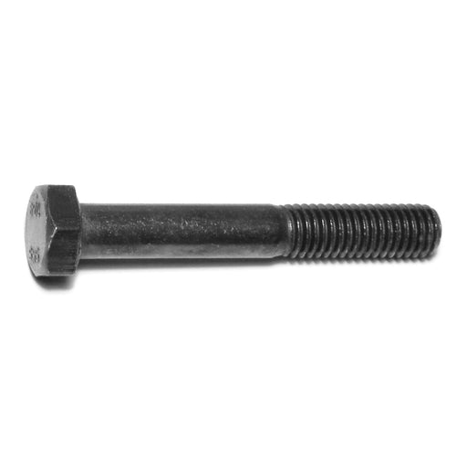 8mm-1.25 x 55mm Black Phosphate Class 10.9 Steel Coarse Thread Hex Cap Screws