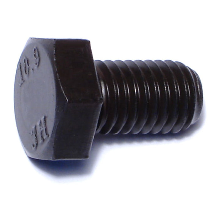 12mm-1.75 x 20mm Black Phosphate Class 10.9 Steel Coarse Thread Hex Cap Screws