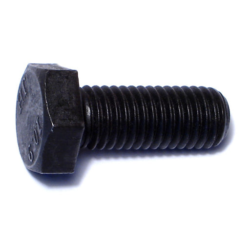 12mm-1.75 x 30mm Black Phosphate Class 10.9 Steel Coarse Thread Hex Cap Screws