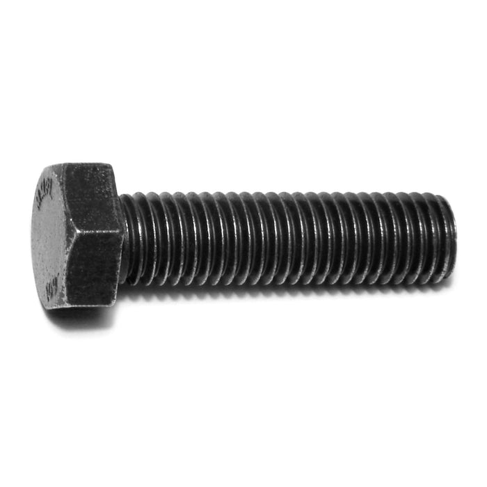 12mm-1.75 x 45mm Black Phosphate Class 10.9 Steel Coarse Thread Hex Cap Screws