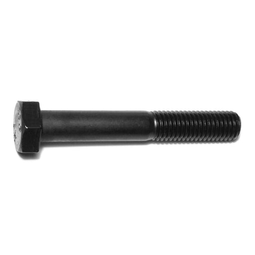 12mm-1.75 x 80mm Black Phosphate Class 10.9 Steel Coarse Thread Hex Cap Screws