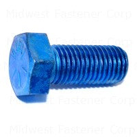 7/8"-9 x 2" Zinc Plated Grade 8 Steel Coarse Thread Hex Cap Screws
