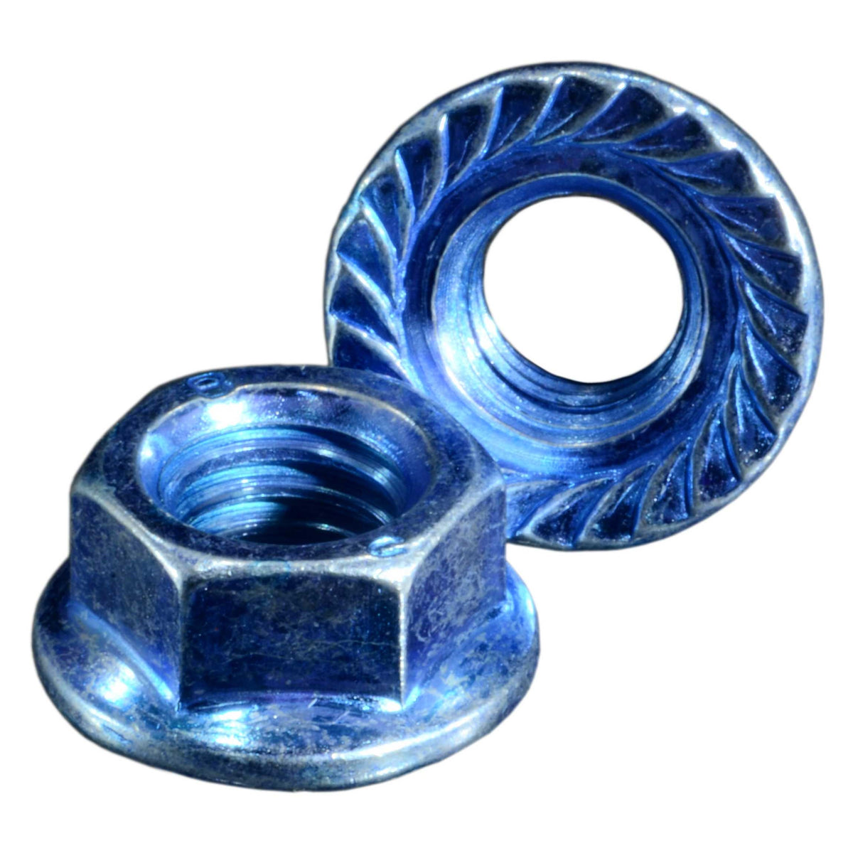 3/8"16 Zinc Case Hardened Hex Flange Nuts FGNT066 (275 pcs