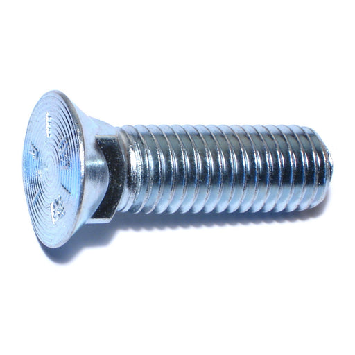 5/8"-11 x 2" Zinc Plated Grade 5 Steel Coarse Thread Repair Head Plow Bolts