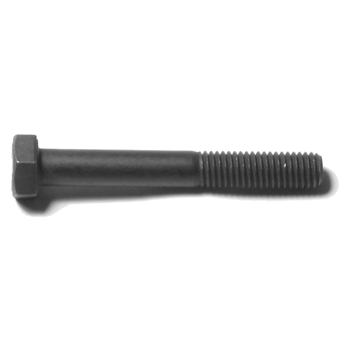 8mm-1.25 x 60mm Black Phosphate Class 10.9 Steel Coarse Thread Hex Cap Screws