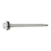 #10-14 x 2-1/2" Silver Ruspert Coated Steel Hex Washer Head Pole Barn Self-Drilling Screws
