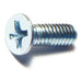 #8-32 x 1/2" Zinc Plated Steel Coarse Thread Phillips Flat Head Machine Screws