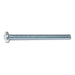 1/4"-20 x 3" Zinc Plated Steel Coarse Thread Phillips Pan Head Machine Screws