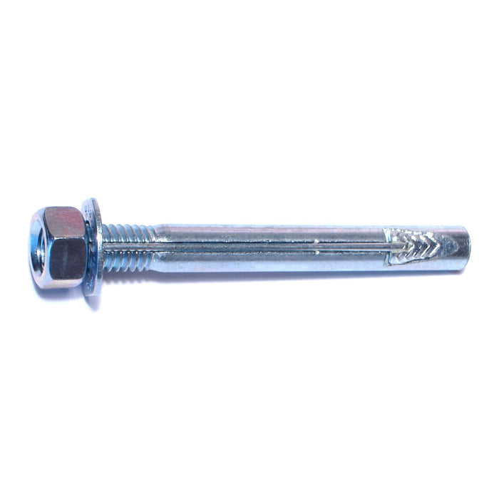 3/8" x 3-1/2" Zinc Plated Steel Wej-It Anchors