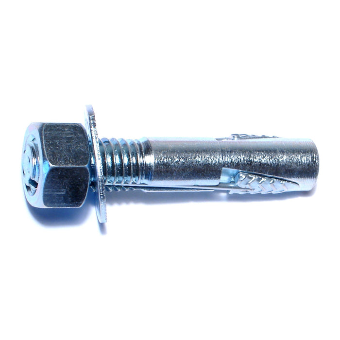 1/2" x 2-3/4" Zinc Plated Steel Wej-It Anchors