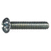 #6-32 x 3/4" Zinc Plated Steel Coarse Thread Combo Round Head Machine Screws