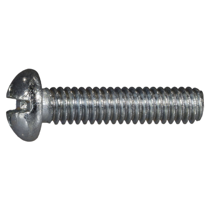 #8-32 x 3/4" Zinc Plated Steel Coarse Thread Combo Round Head Machine Screws