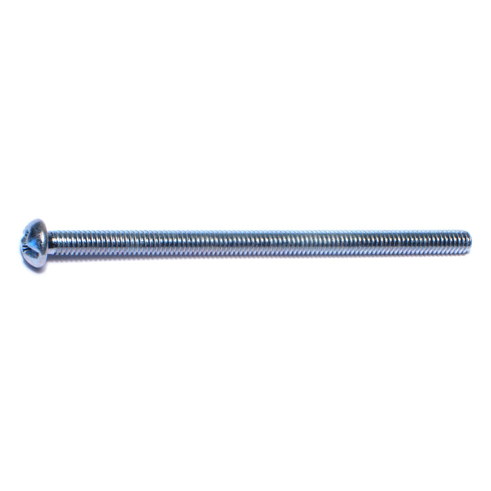 #8-32 x 3" Zinc Plated Steel Coarse Thread Combo Round Head Machine Screws