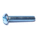 #10-24 x 1" Zinc Plated Steel Coarse Thread Combo Round Head Machine Screws