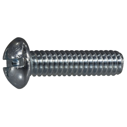 1/4"-20 x 1" Zinc Plated Steel Coarse Thread Combo Round Head Machine Screws