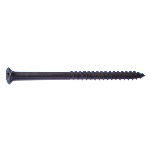 #10 x 3-1/2" Black Phosphate Steel Coarse Thread Square Drive Bugle Head Drywall Screws
