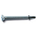 #14-14 x #2-3/4" Zinc Plated Steel Phillips Flat Head Self-Drilling Screws with Wings