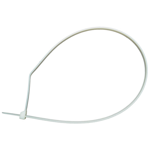 24" Natural Nylon Plastic Cable Ties