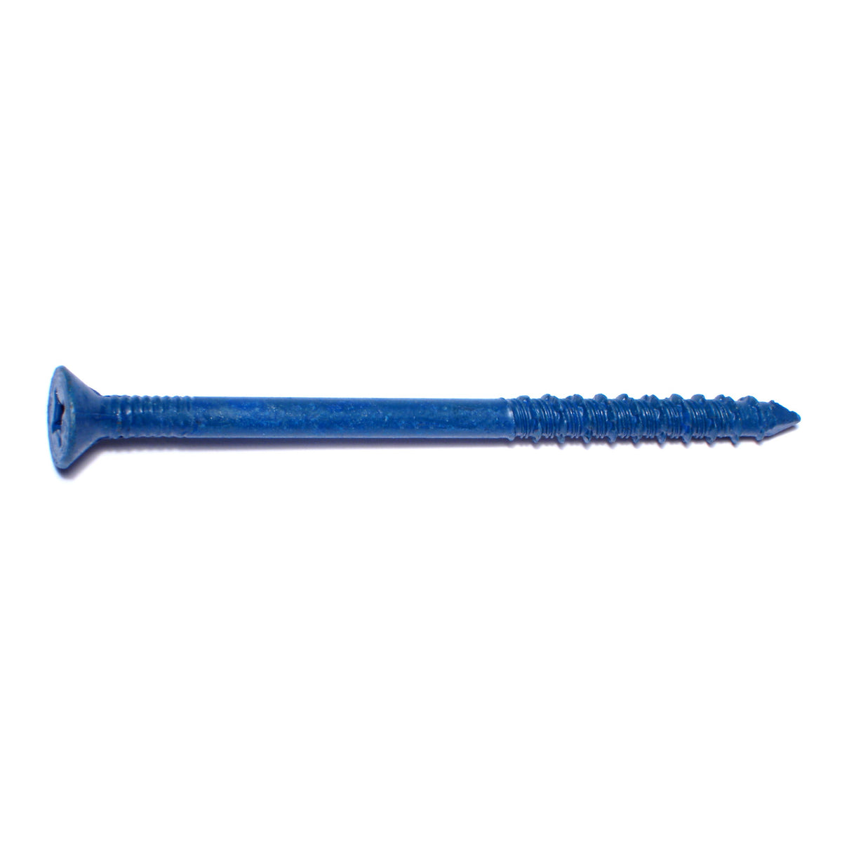 1/4" x 3-3/4" Climaseal Coated Steel Phillips Flat Head Masonry Screws