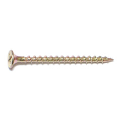 #6 x 2" Zinc Plated Steel Coarse Thread Phillips Bugle Head All Purpose Screws