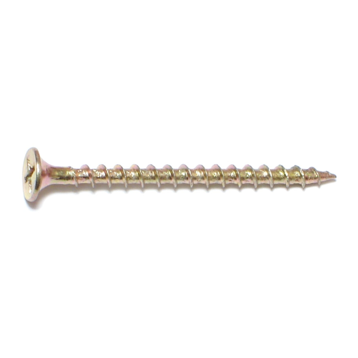#6 x 2" Zinc Plated Steel Coarse Thread Phillips Bugle Head All Purpose Screws