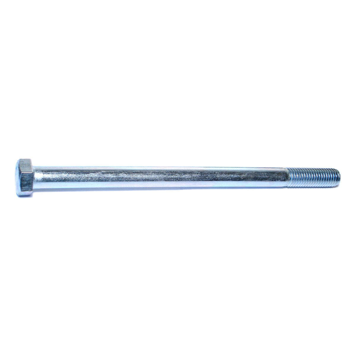 5/8"-11 x 10" Zinc Plated Grade 5 Steel Coarse Thread Hex Cap Screws