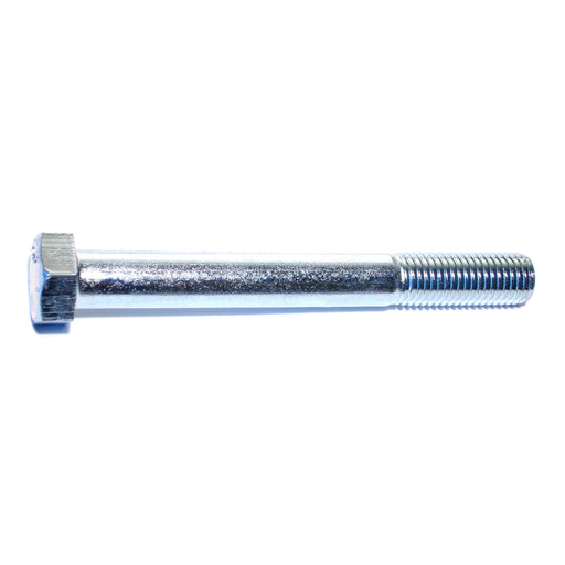 3/4"-10 x 6-1/2" Zinc Plated Grade 5 Steel Coarse Thread Hex Cap Screws