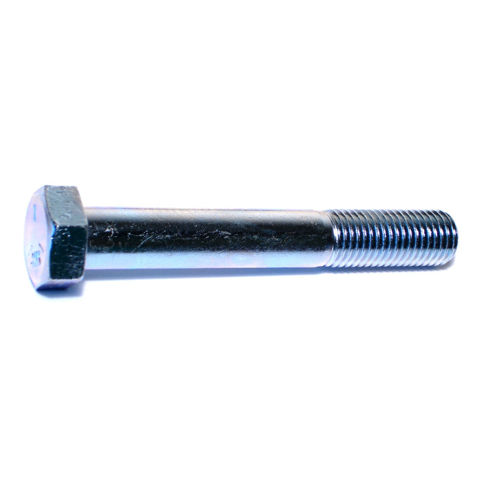 7/8"-9 x 6" Zinc Plated Grade 5 Steel Coarse Thread Hex Cap Screws