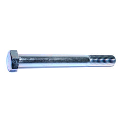 7/8"-9 x 8" Zinc Plated Grade 5 Steel Coarse Thread Hex Cap Screws