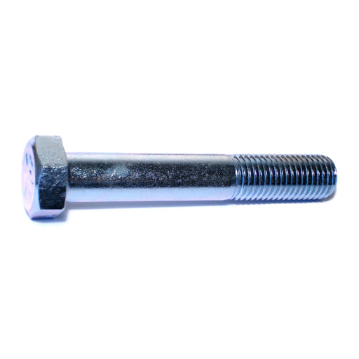 1"-8 x 6" Zinc Plated Grade 5 Steel Coarse Thread Hex Cap Screws
