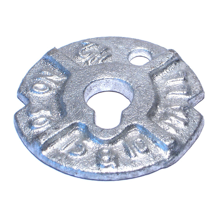 1/2" x 2-17/32" x 1/4" Hot Dip Galvanized Grade 2 Steel Malleable Washers