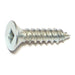 #6 x 5/8" Zinc Plated Steel Square Drive Flat Head Sheet Metal Screws