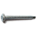 #8-18 x 1-1/2" Zinc Plated Steel Square Drive Pan Head Self-Drilling Screws